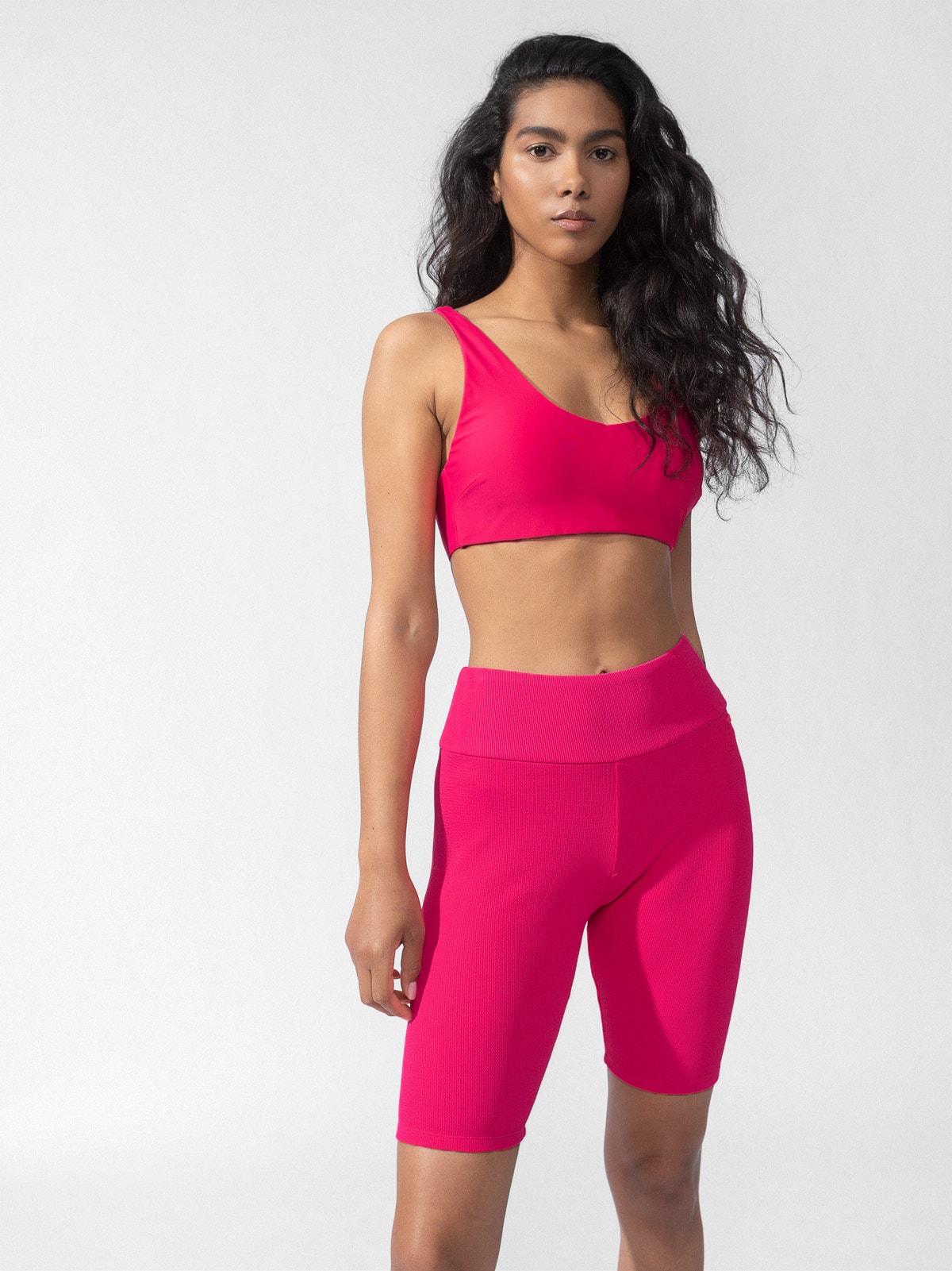 Legginsy kolarki dzianinowe damskie