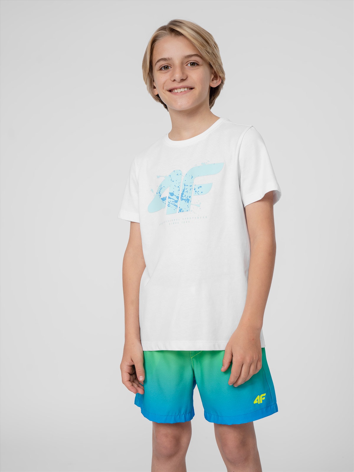 T-shirt z nadrukiem chłopięcy