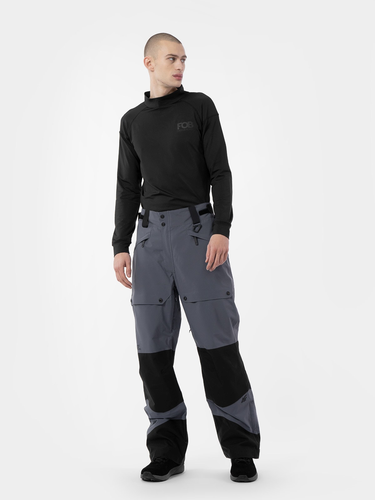 Spodnie snowboardowe membrana 15 000 męskie