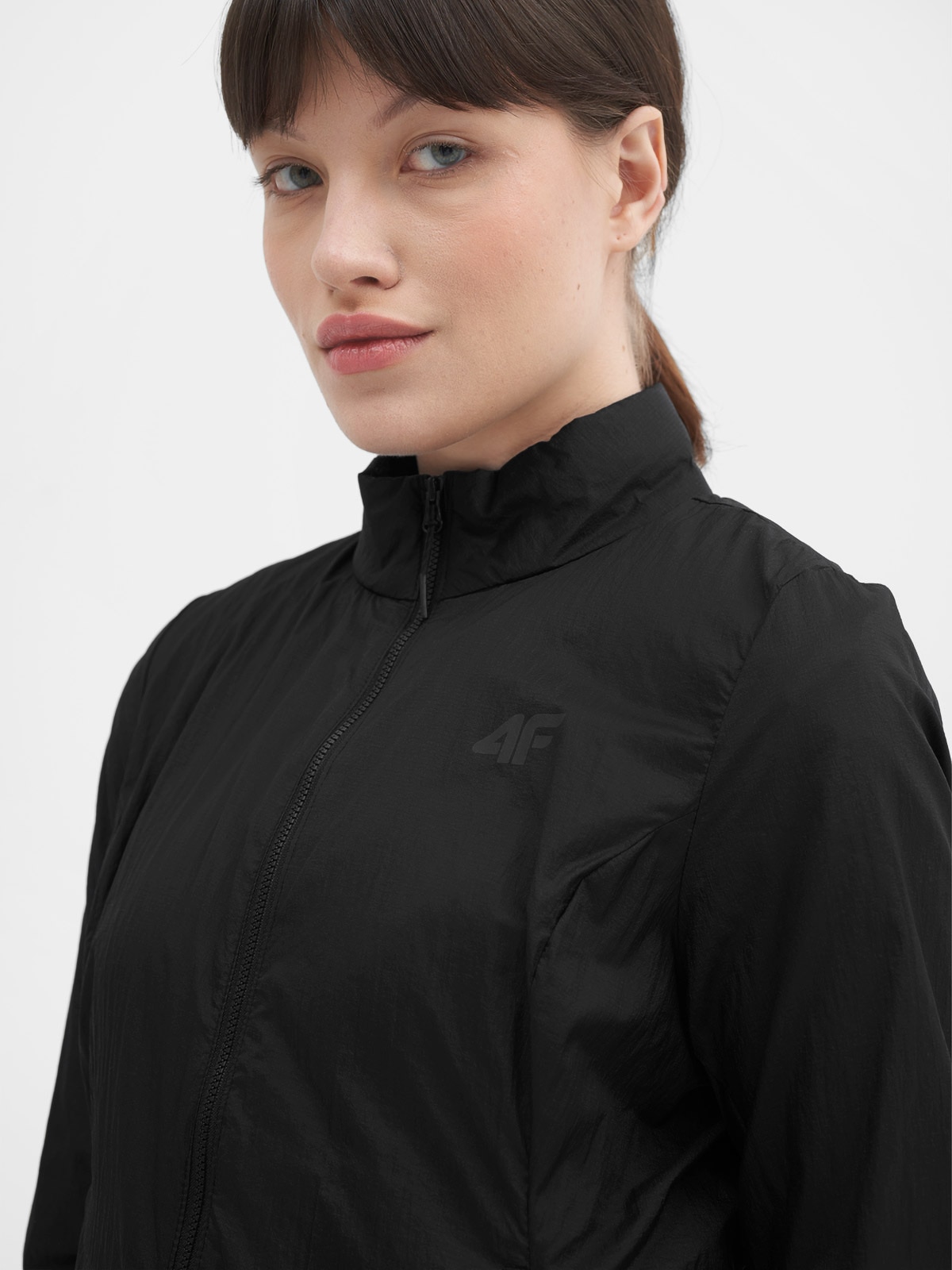 Kurtka trekkingowa PrimaLoft® Active damska - czarna