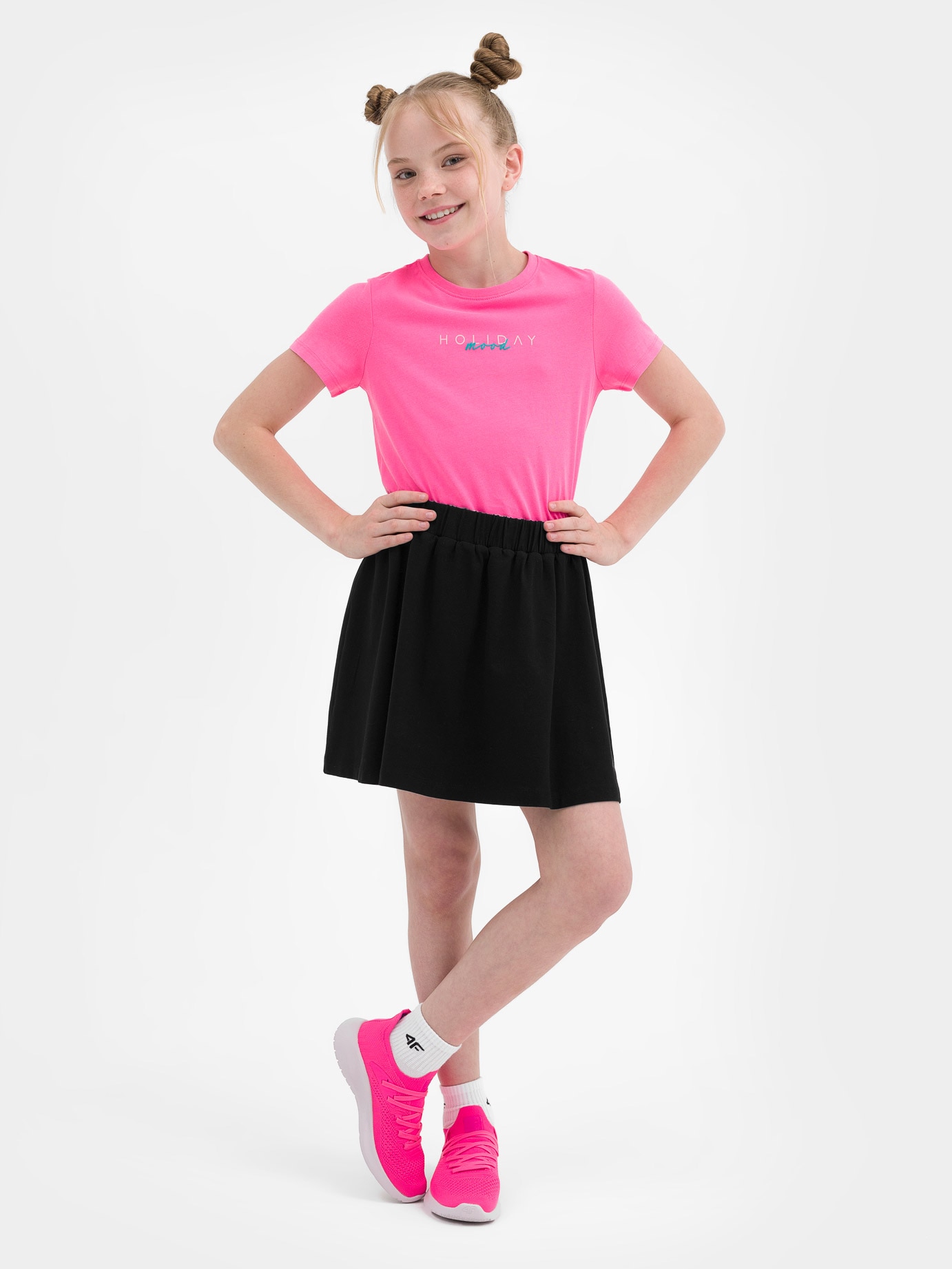 Spódnica dzianinowa dziewczęca