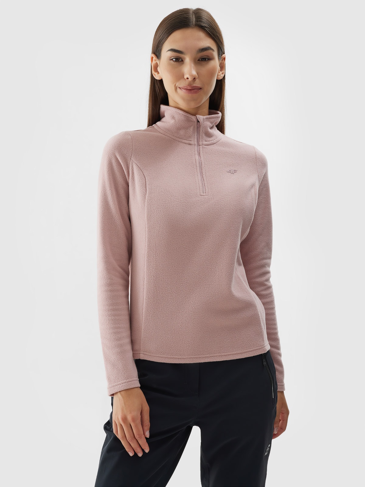 Bielizna termoaktywna polarowa (góra) damska - różowa