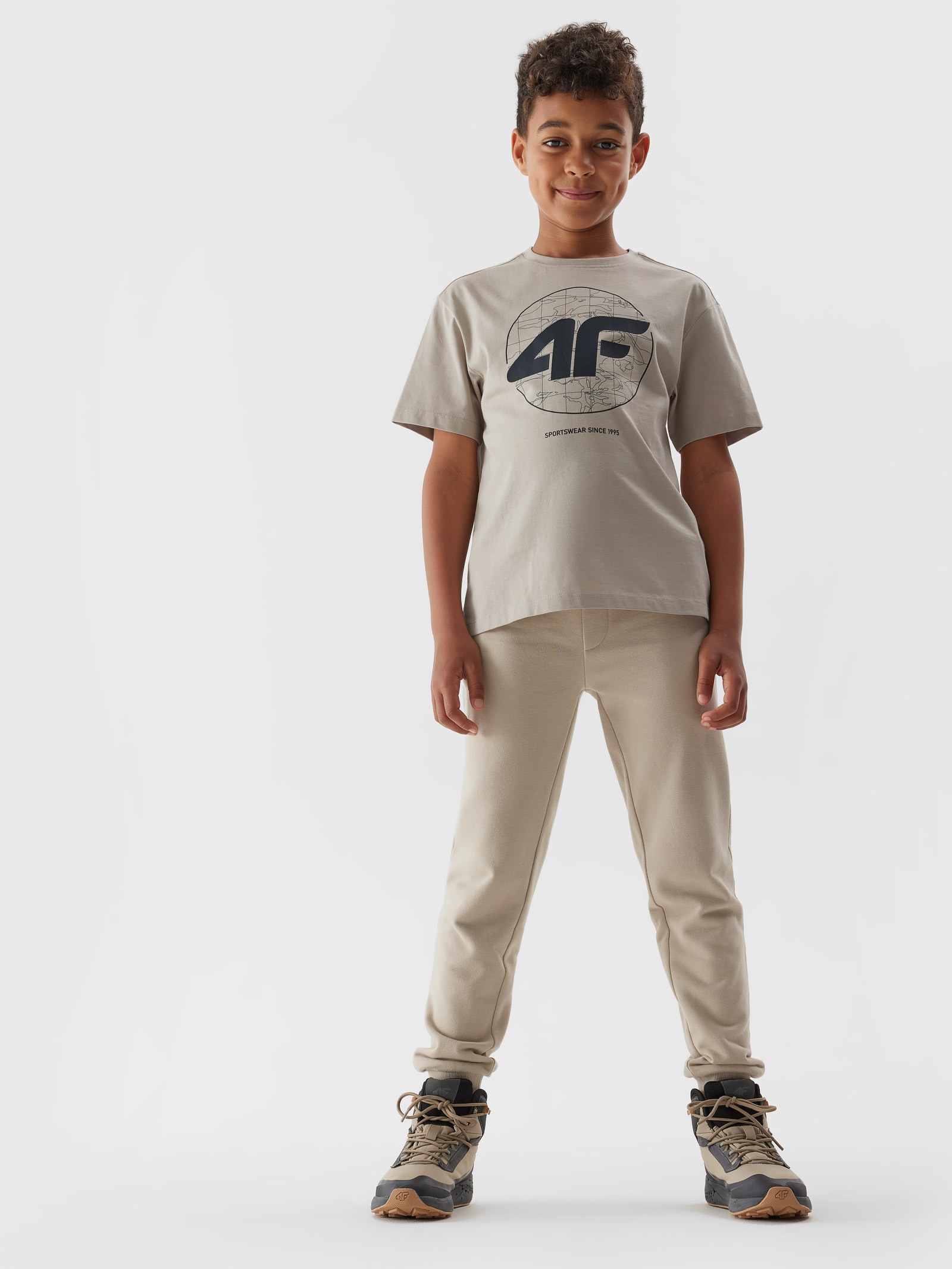 Spodnie dresowe joggery chłopięce