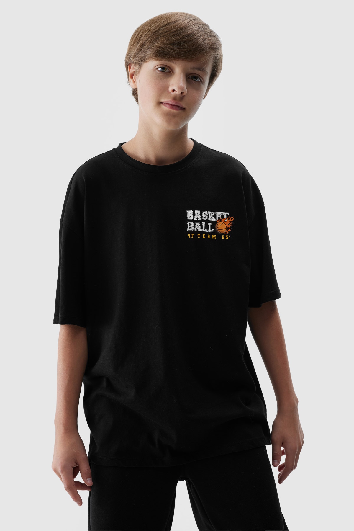 T-shirt z nadrukiem chłopięcy