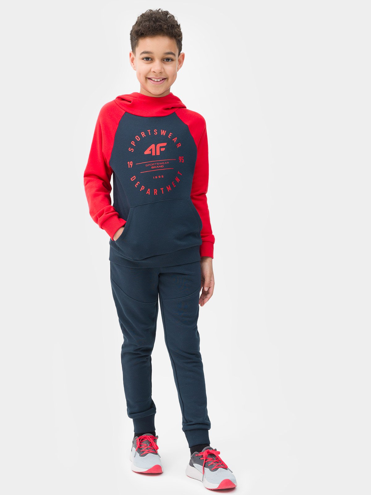 Spodnie dresowe joggery chłopięce