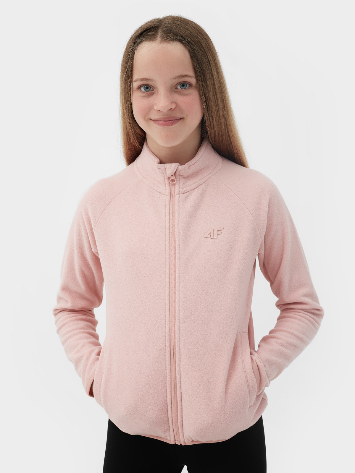 Polar ze stójką regular dziewczęcy