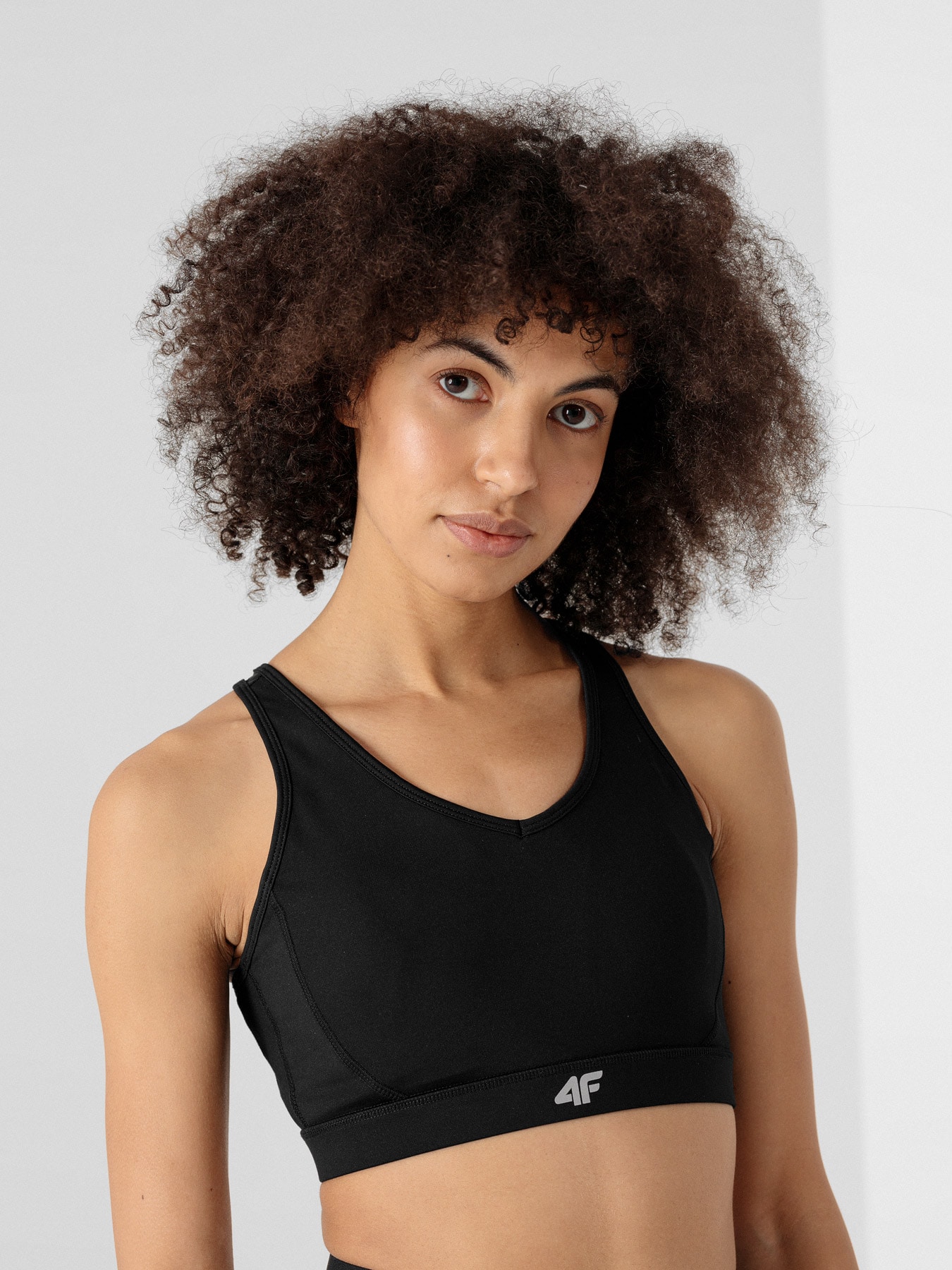 Biustonosz treningowy z niskim wsparciem damski