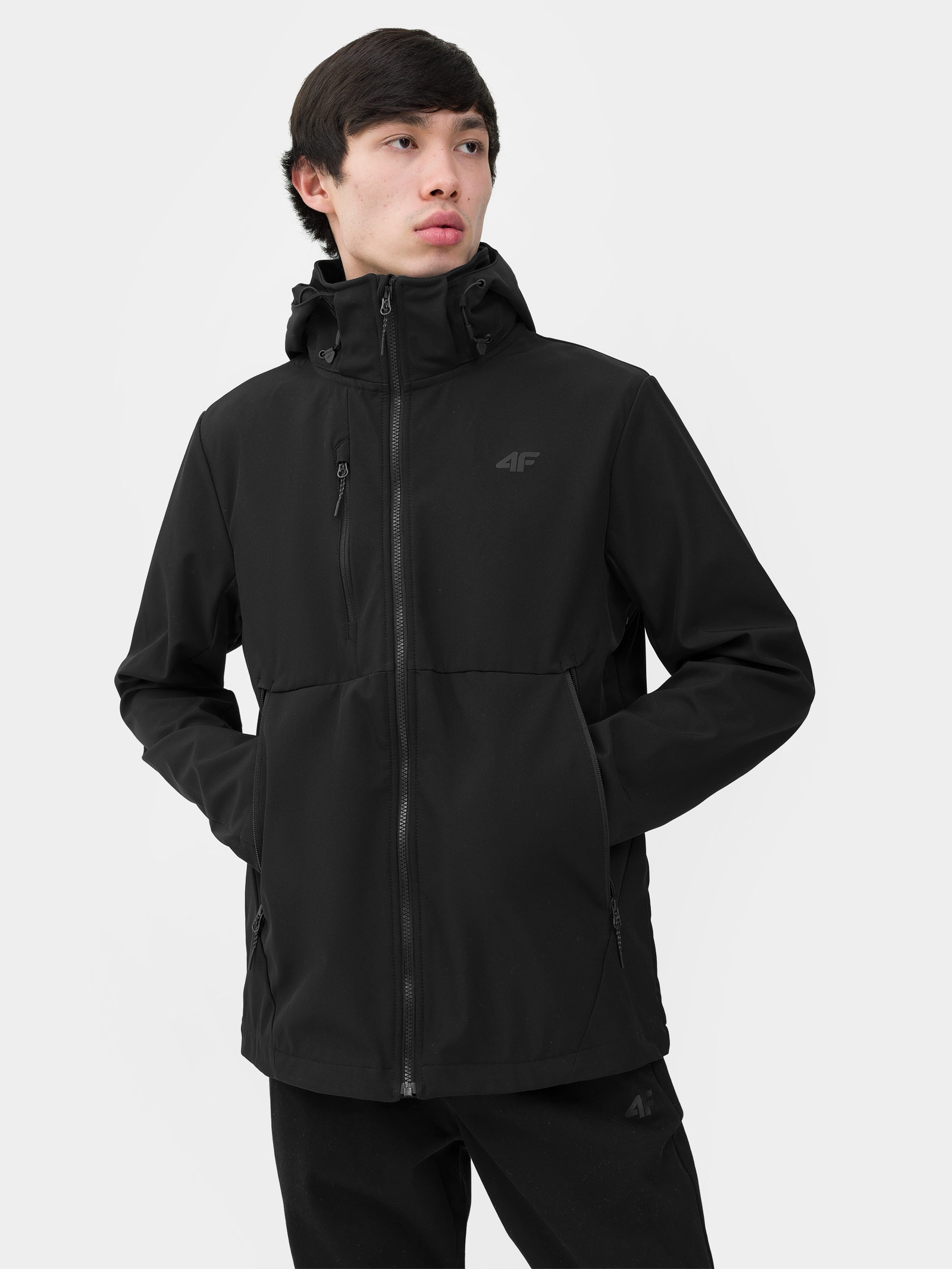 Kurtka softshell wiatroodporna membrana 8000 męska