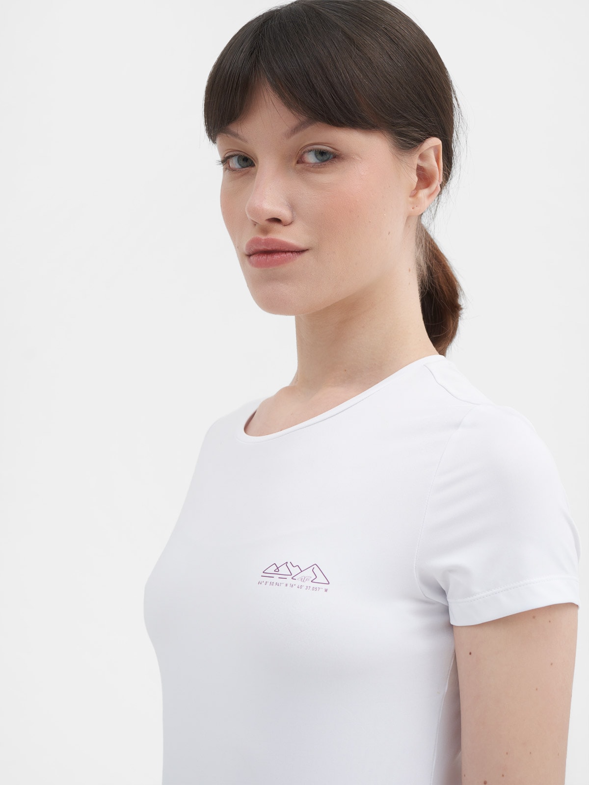 Koszulka trekkingowa szybkoschnąca damska