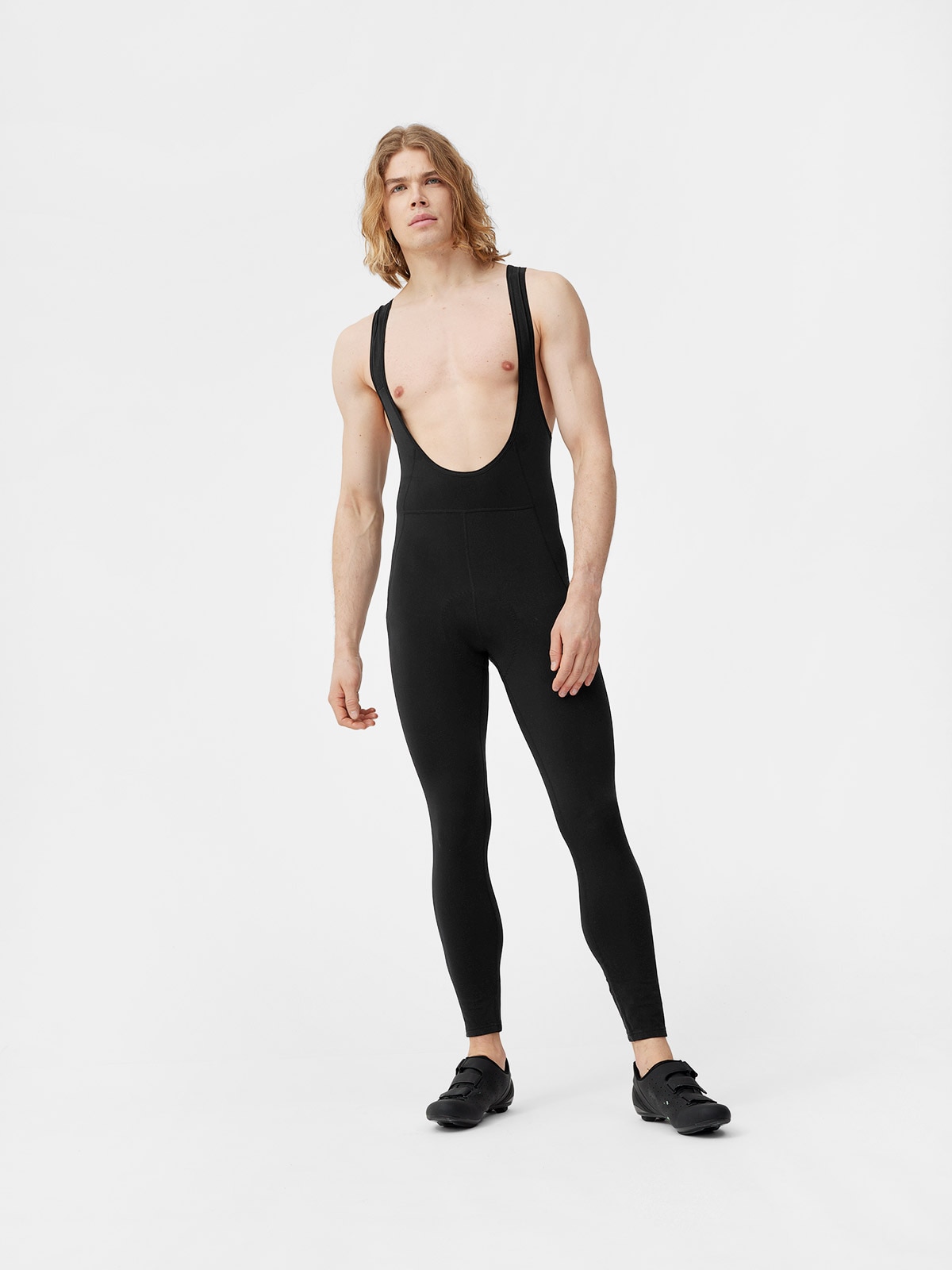 Kombinezon rowerowy z szelkami męski