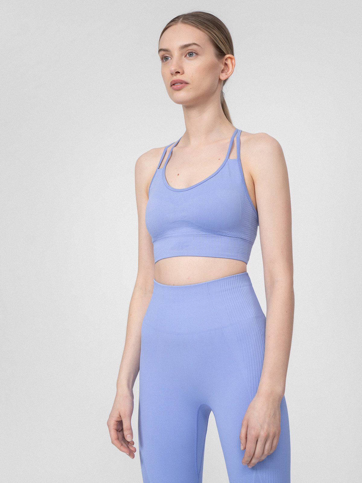 Biustonosz treningowy z niskim wsparciem damski