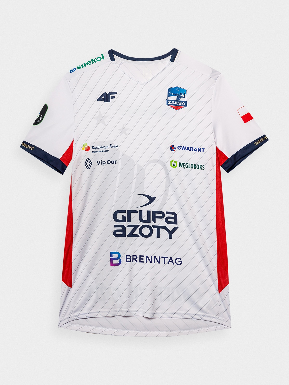 Koszulka klubowa z sezonu 2022/23 męska 4F x Grupa Azoty ZAKSA KK