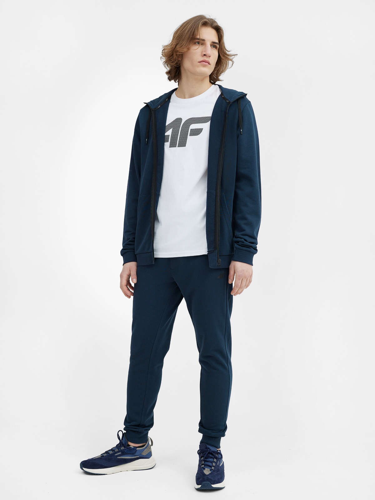 Spodnie dresowe joggery męskie