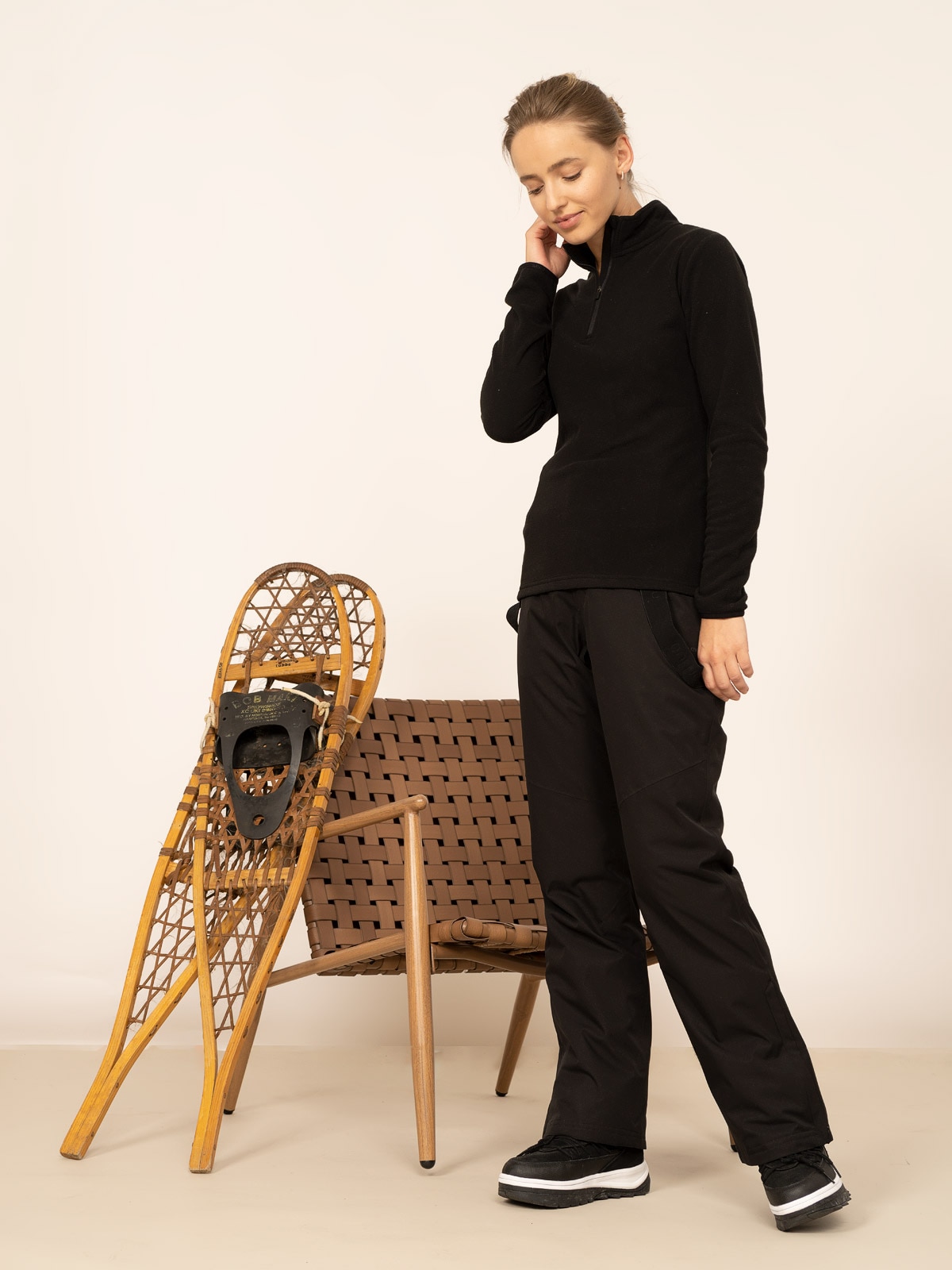 Bielizna polarowa damska Outhorn - czarna