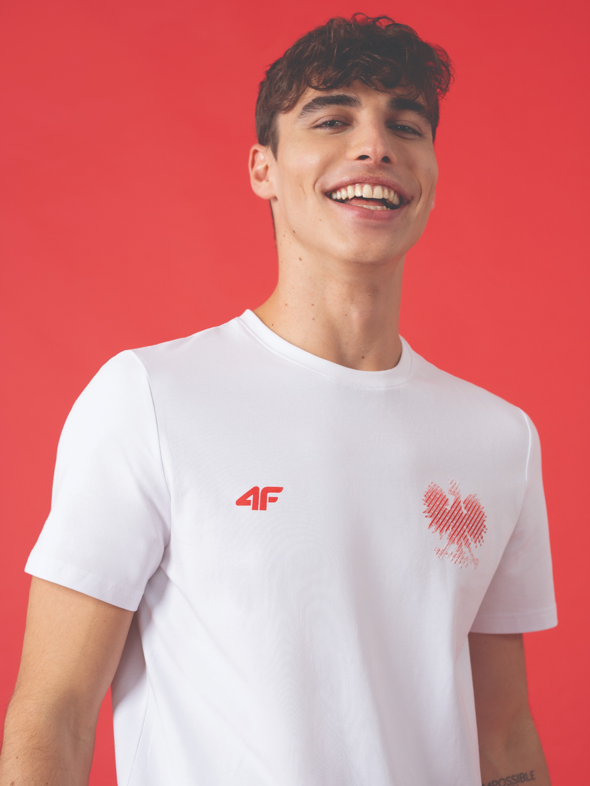 Koszulka kibica męska 4F x Robert Lewandowski