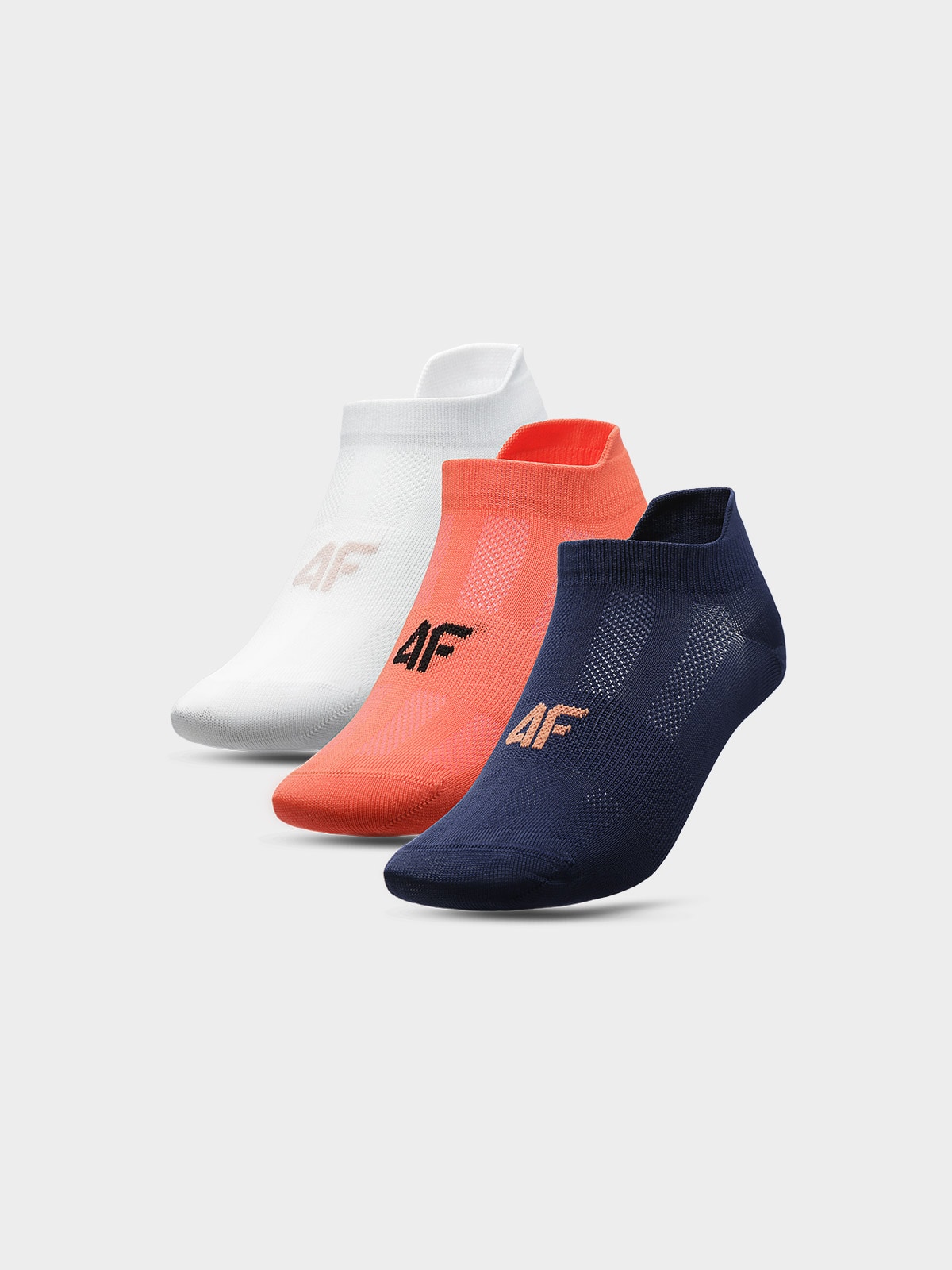 Skarpetki treningowe przed kostkę (3-pack) damskie