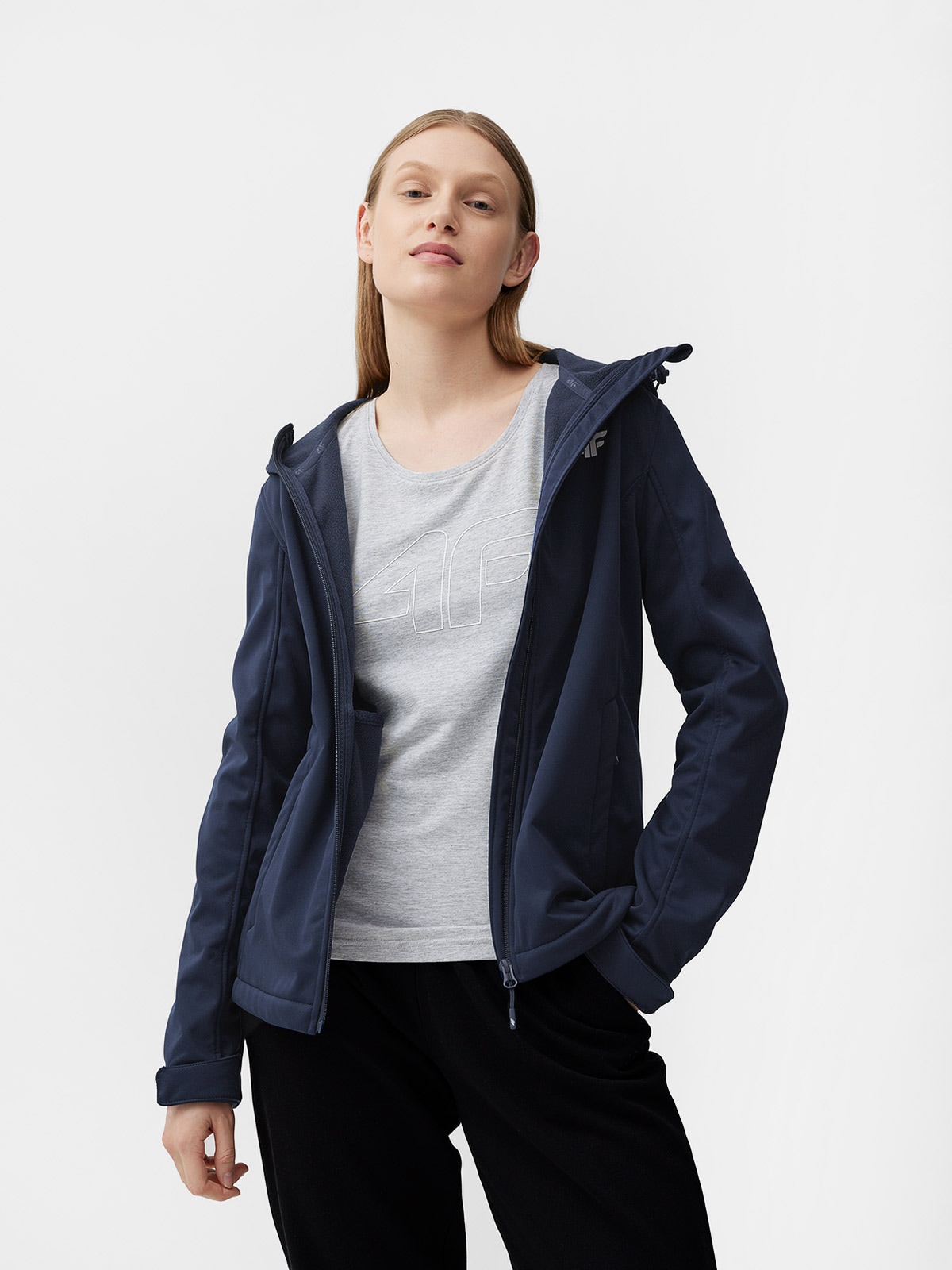 Kurtka softshell wiatroodporna membrana 5000 damska