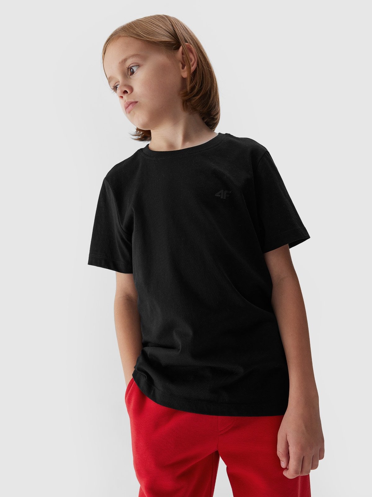 T-shirt gładki chłopięcy