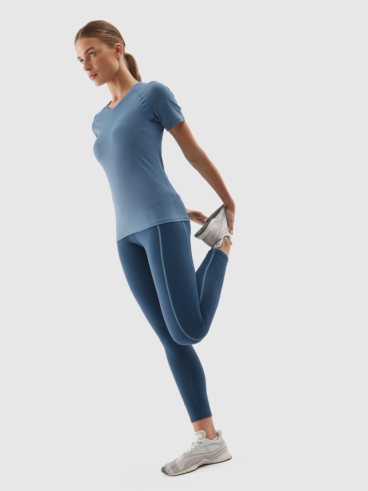 Legginsy do biegania szybkoschnące damskie