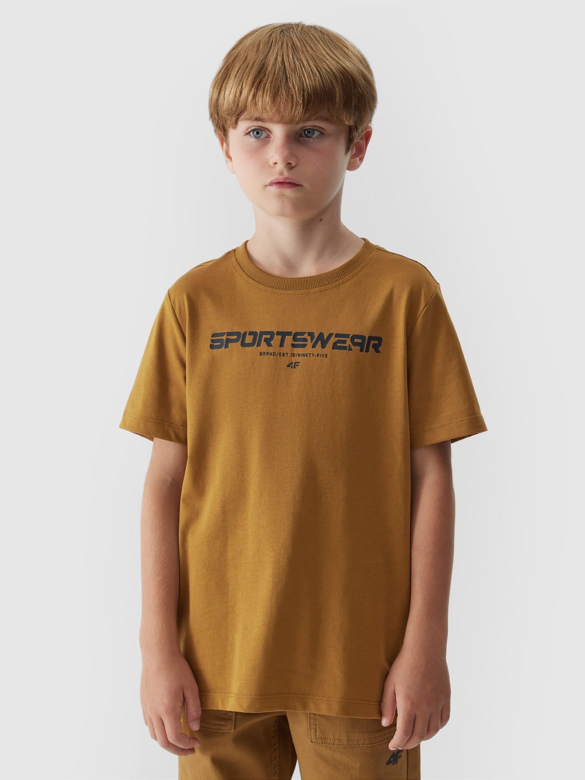 T-shirt z nadrukiem chłopięcy