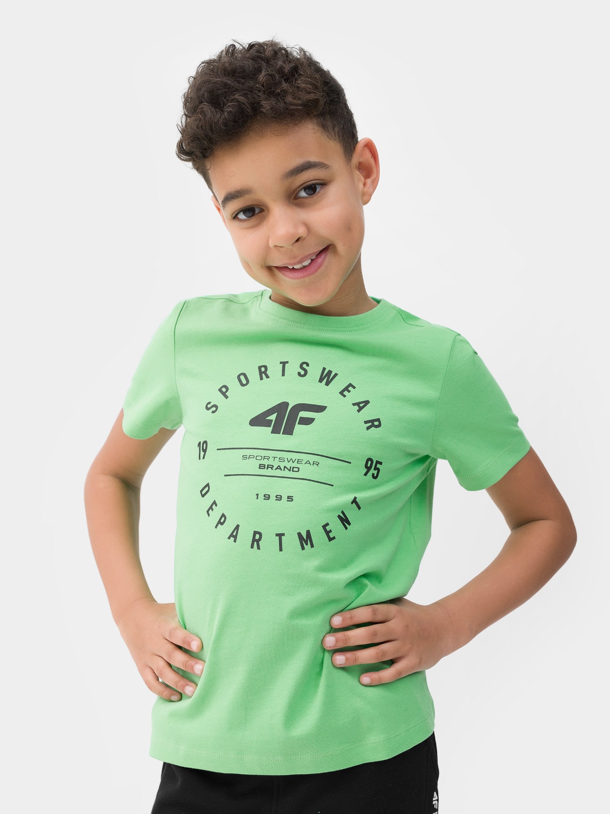 T-shirt z nadrukiem chłopięcy