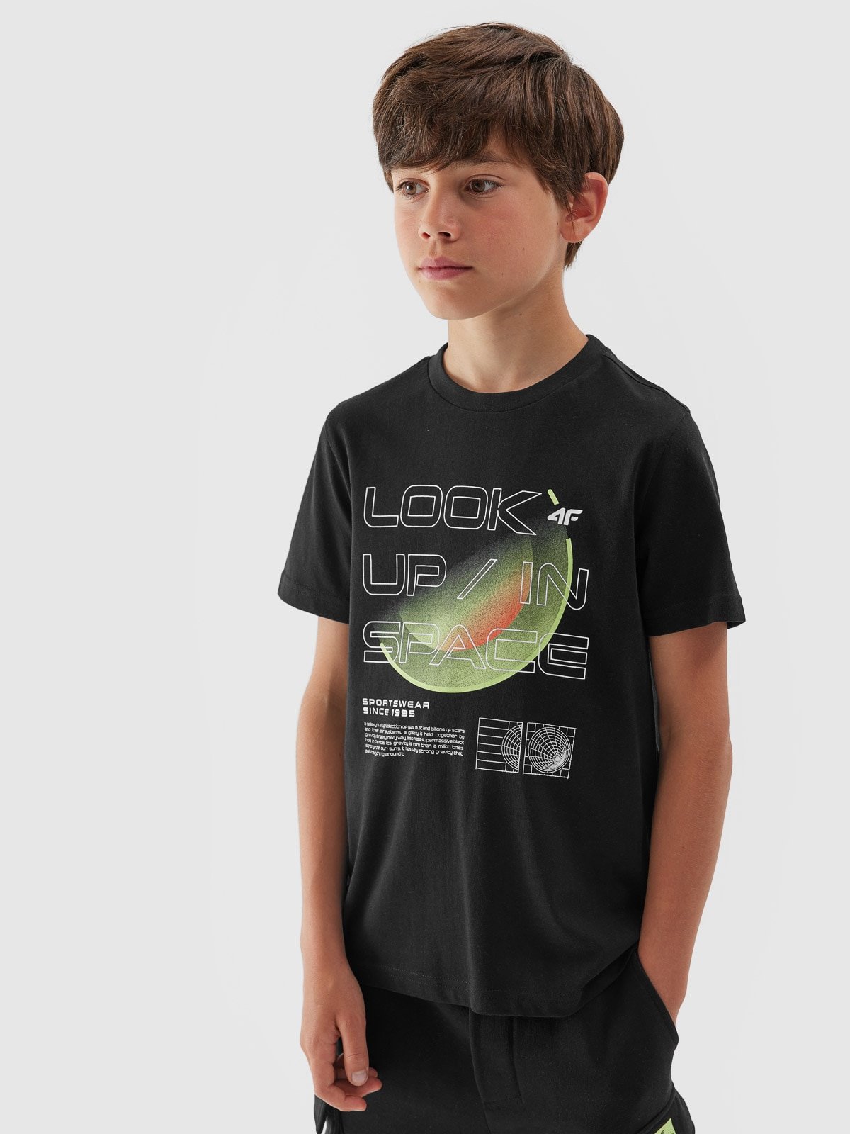 T-shirt z nadrukiem chłopięcy