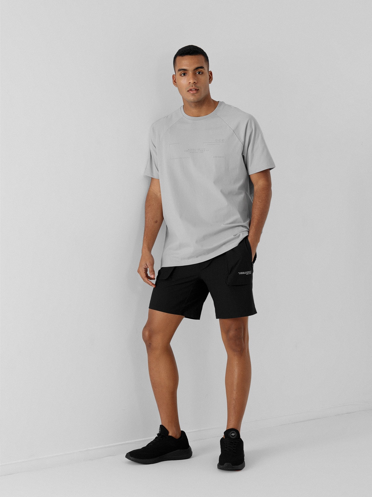 Spodenki casual cargo męskie