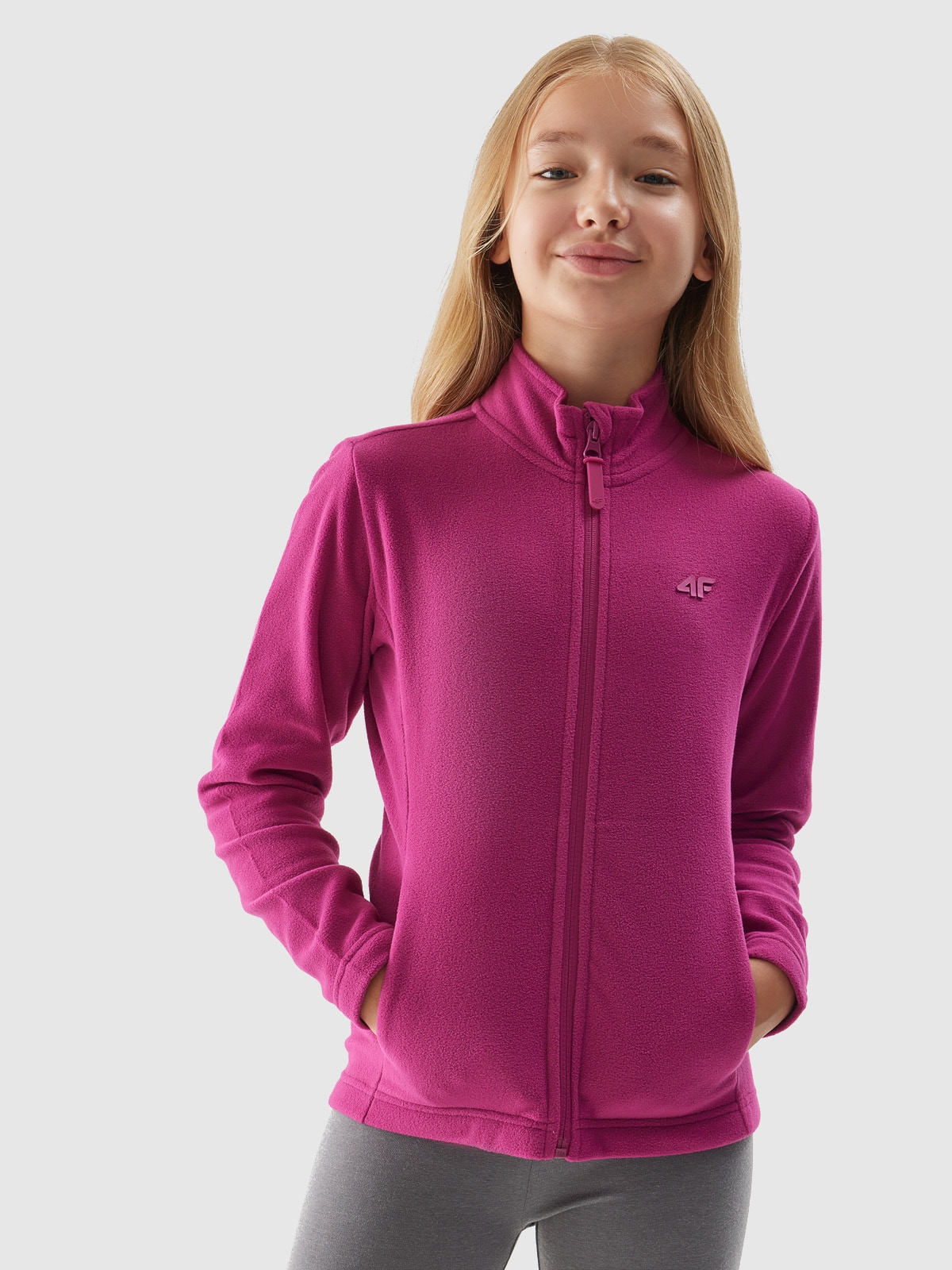 Polar ze stójką regular dziewczęcy