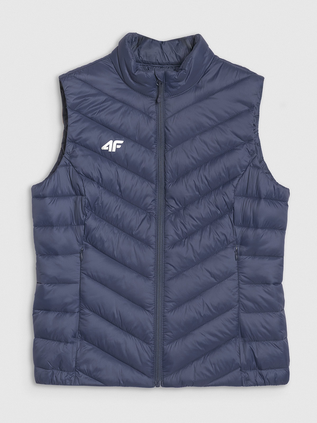 4F Bezrękawnik puchowy z wypełnieniem syntetycznym damski - granatowy M