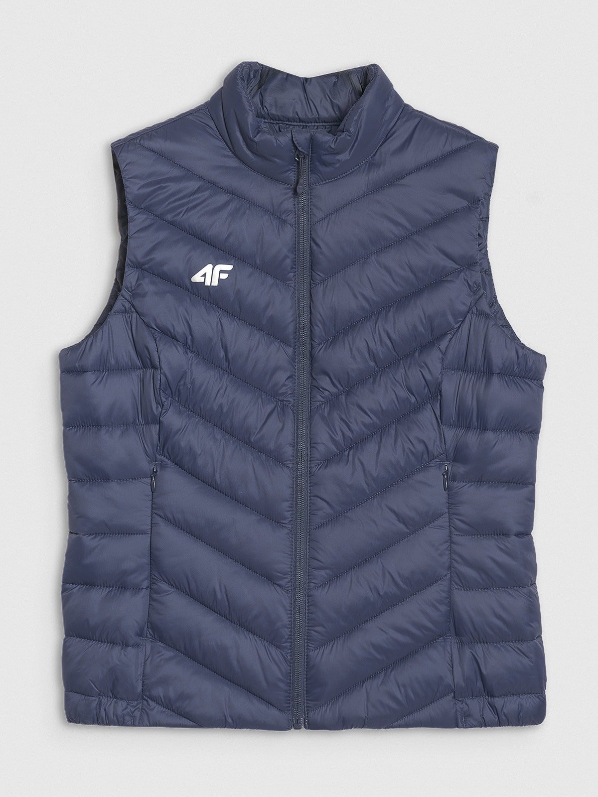 4F Bezrękawnik puchowy z wypełnieniem syntetycznym damski - granatowy M