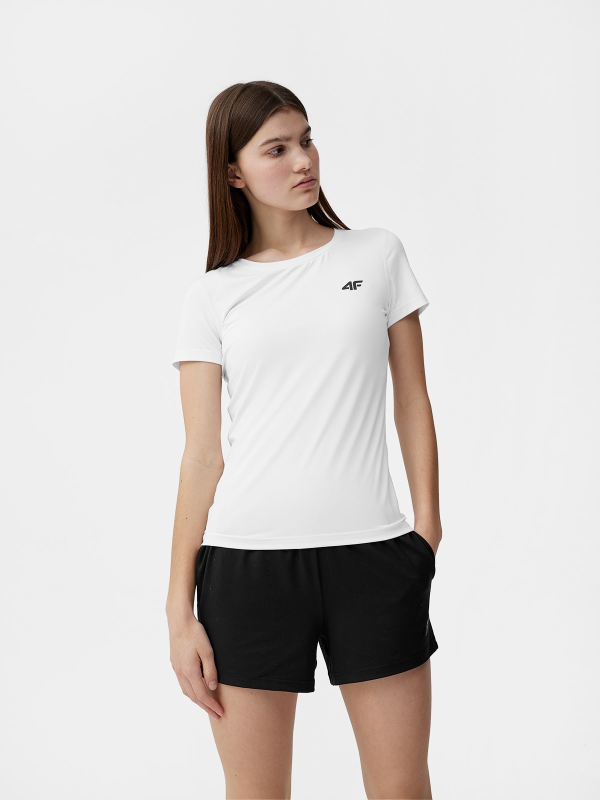 Koszulka treningowa slim szybkoschnąca damska