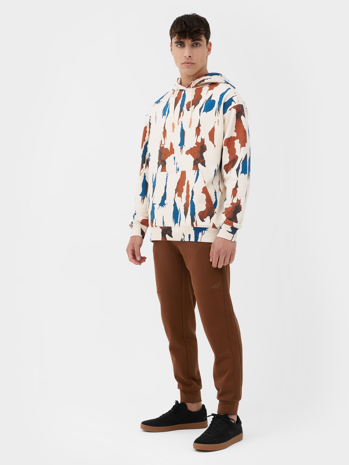 Spodnie dresowe joggery męskie