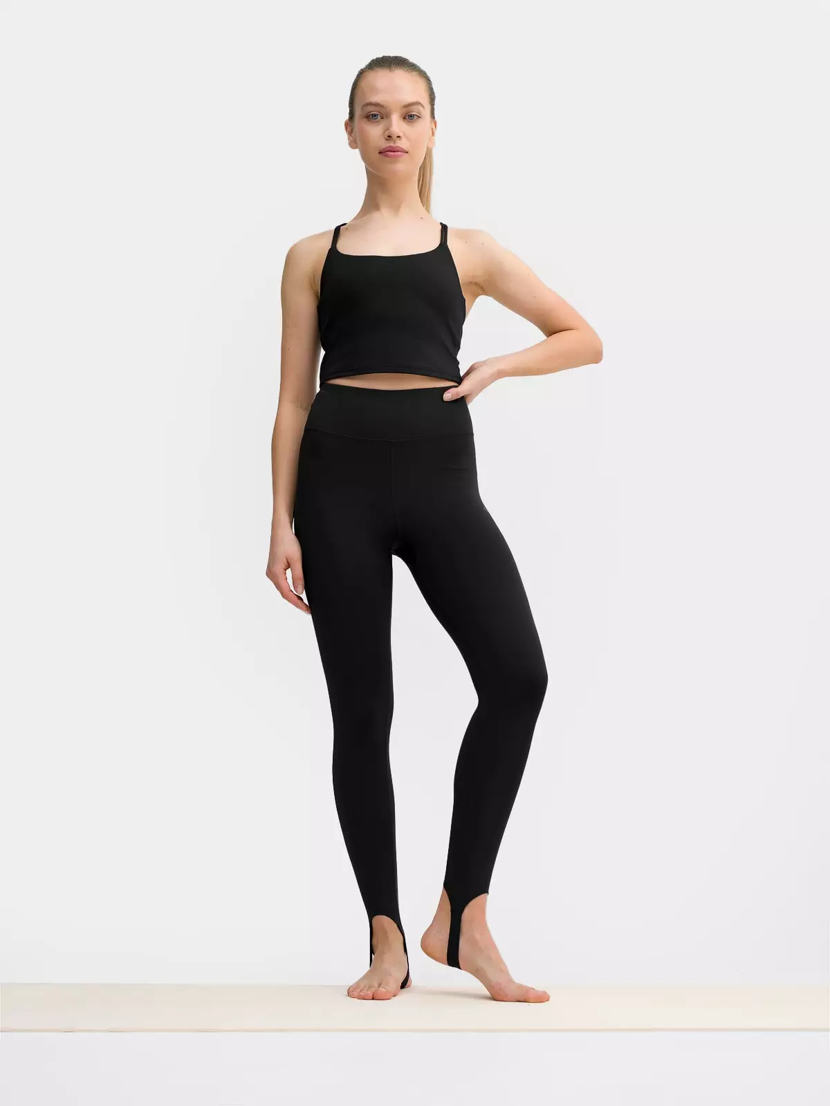 Legginsy do jogi z materiałów z recyklingu damskie