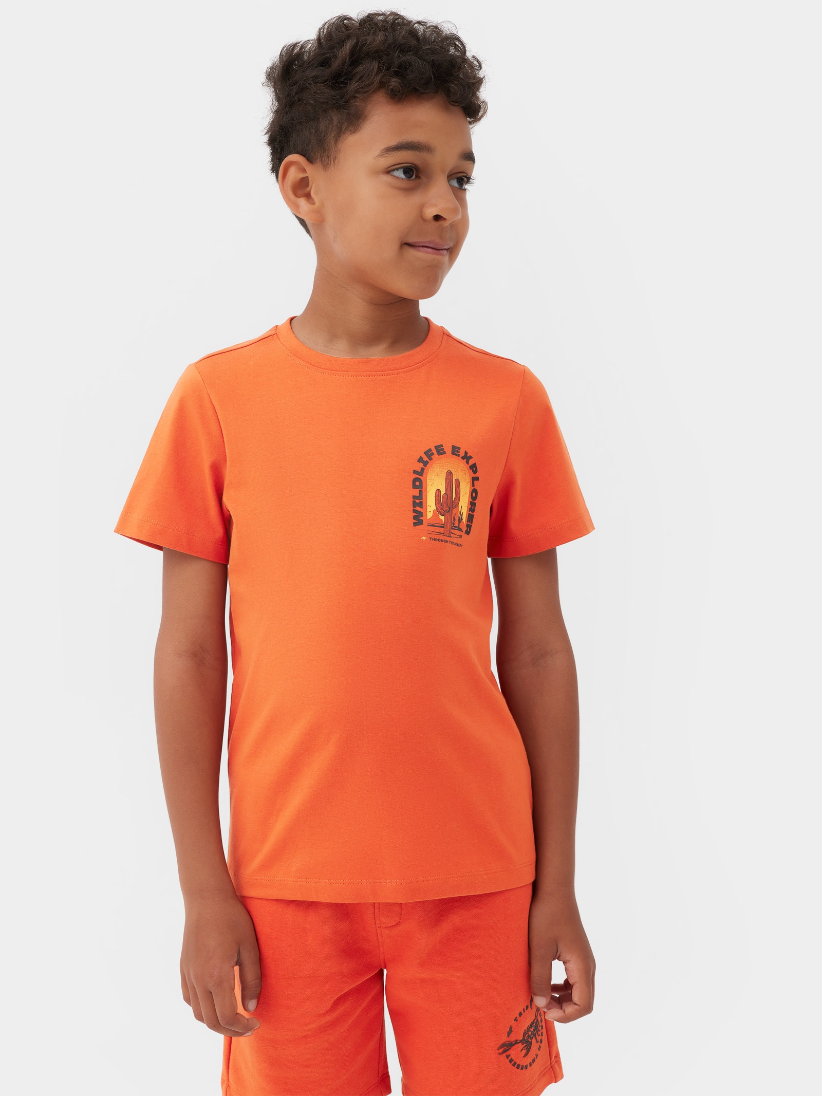 T-shirt z nadrukiem chłopięcy