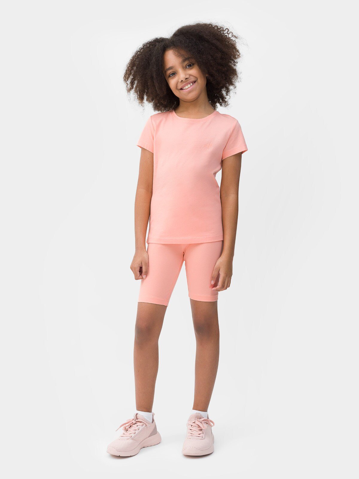 Legginsy kolarki dzianinowe dziewczęce