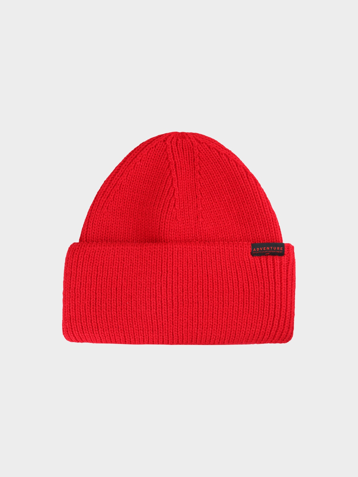 4F Czapka zimowa chłopięca - czerwona Uniwersalny