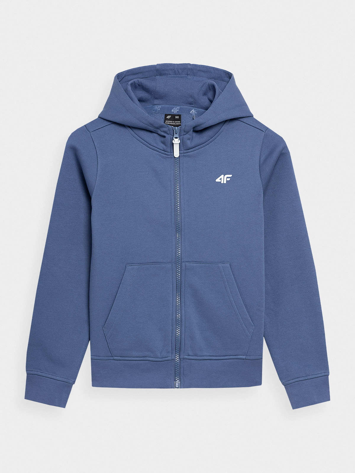 Bluza dresowa rozpinana z kapturem dziewczęca