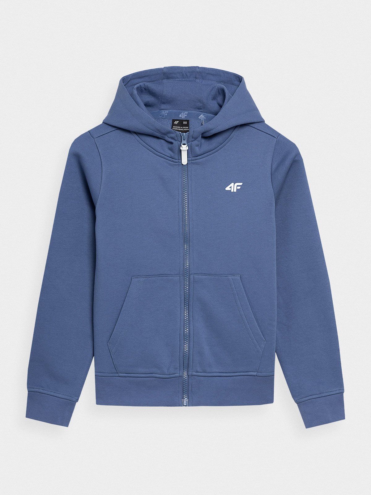 Bluza dresowa rozpinana z kapturem dziewczęca