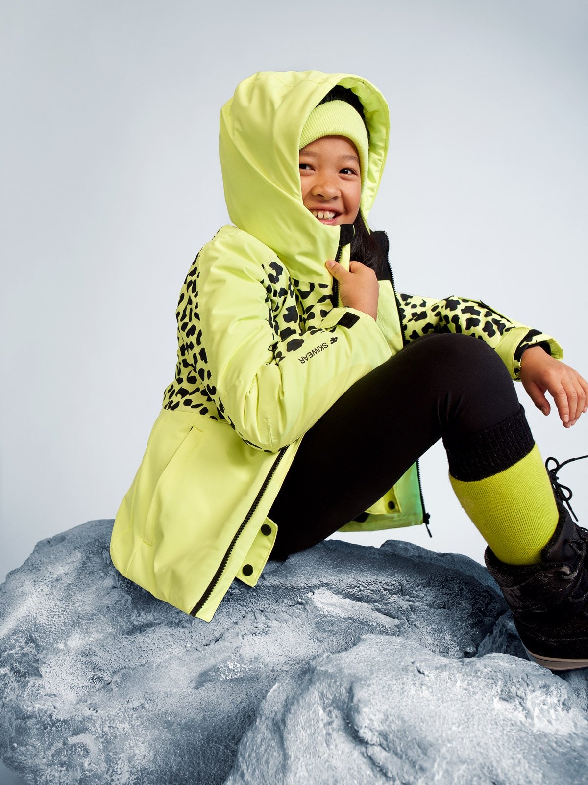 Kurtka narciarska membrana 8 000 dziewczęca