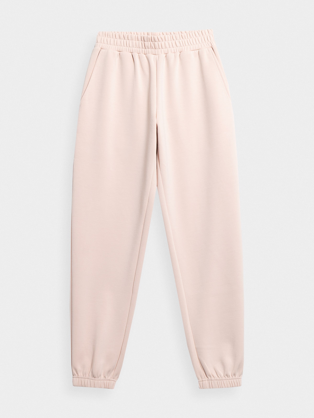 Spodnie dresowe joggery z dodatkiem modalu damskie