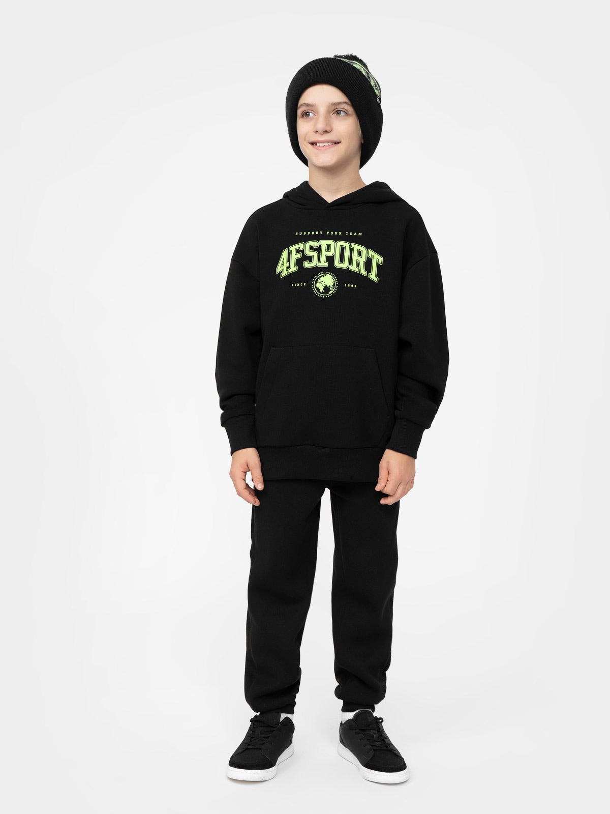 Spodnie dresowe joggery chłopięce