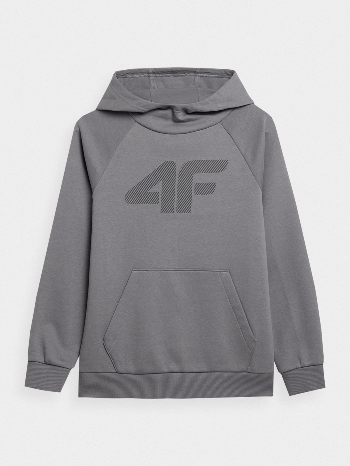 Bluza dresowa nierozpinana z kapturem chłopięca