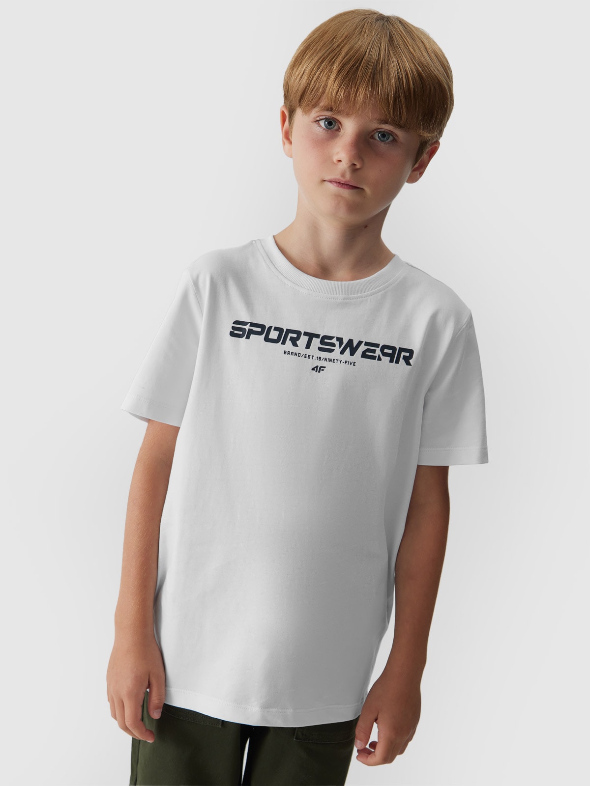 T-shirt z nadrukiem chłopięcy