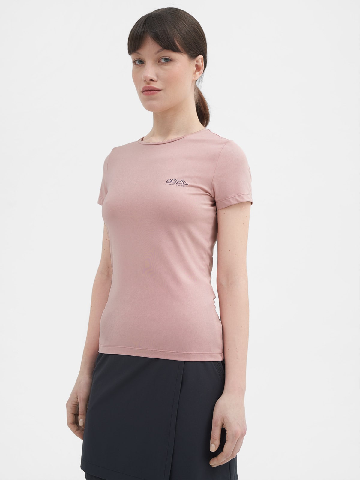 Koszulka trekkingowa szybkoschnąca damska