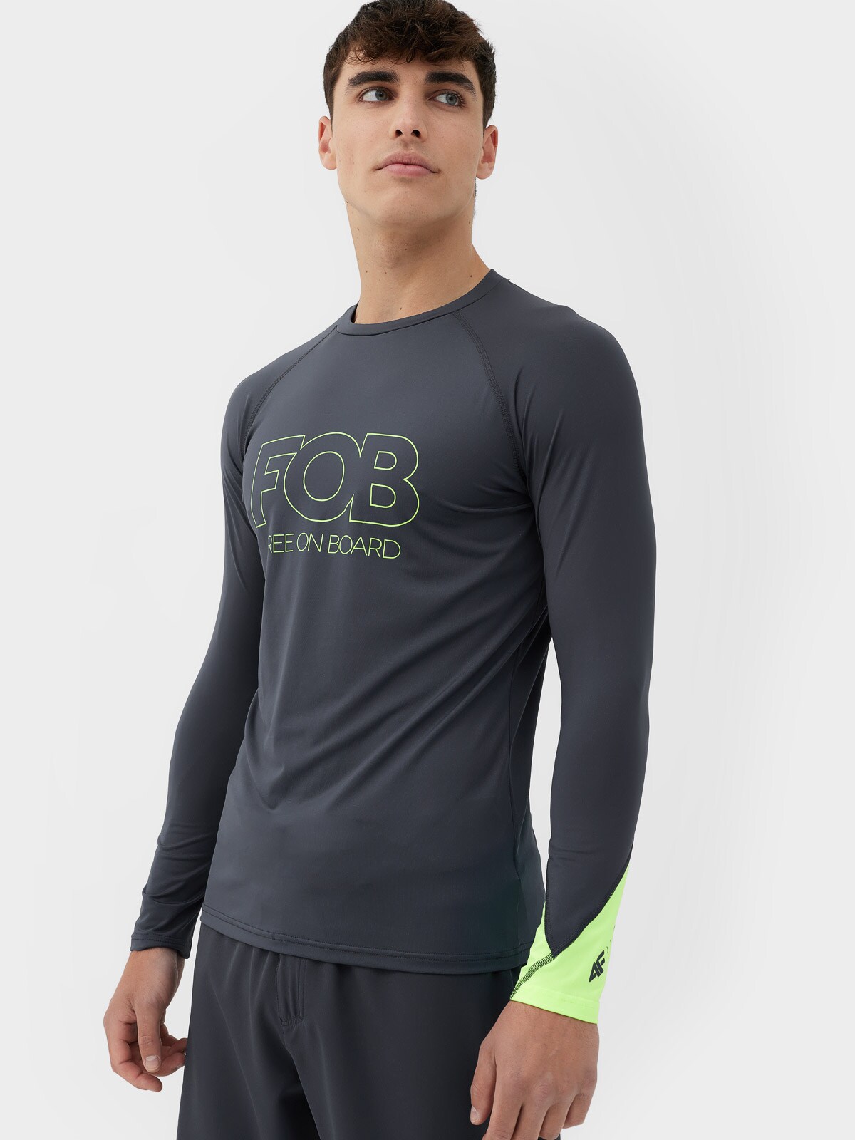 Longsleeve do pływania z filtrem UV męski