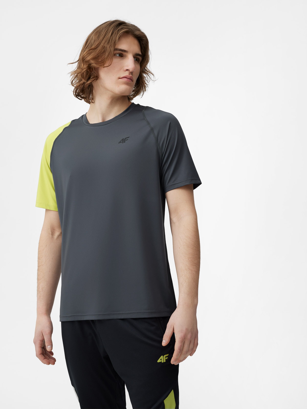 Koszulka treningowa z dodatkiem materiałów z recyklingu męska