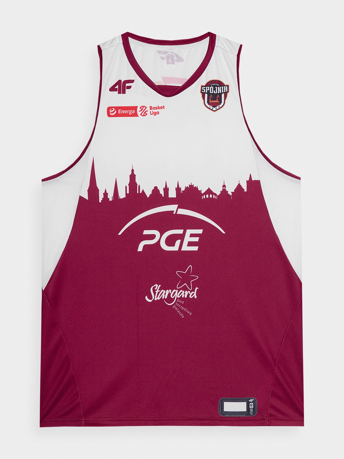 Koszulka replika wyjazdowa z sezonu 2022/23 męska 4F x Spójnia Stargard