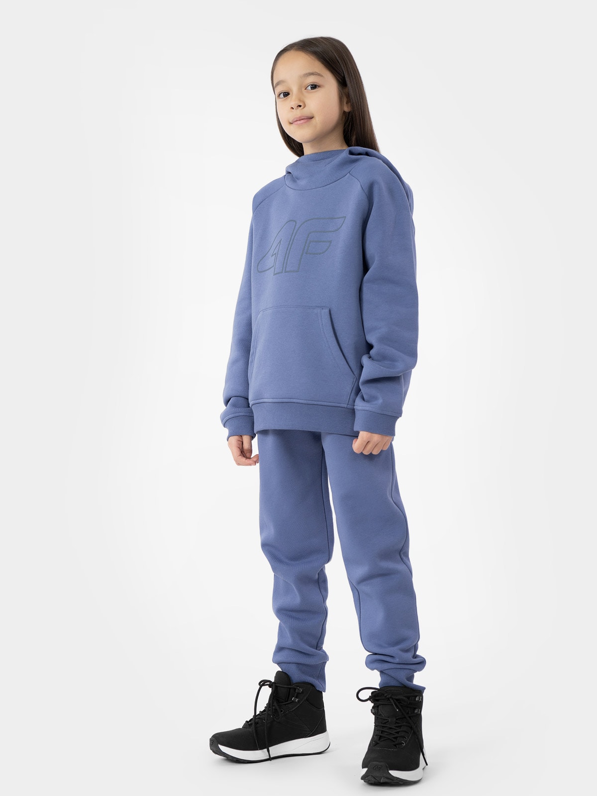 Spodnie dresowe joggery dziewczęce