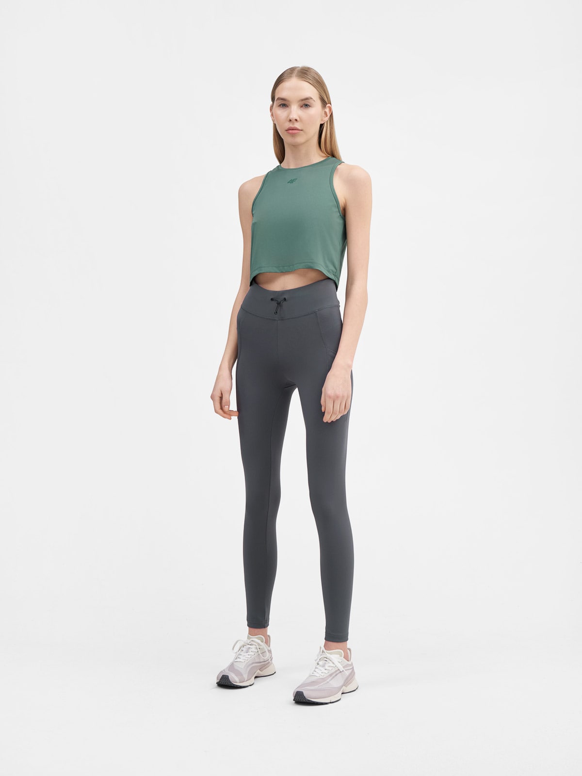 Legginsy do biegania szybkoschnące damskie