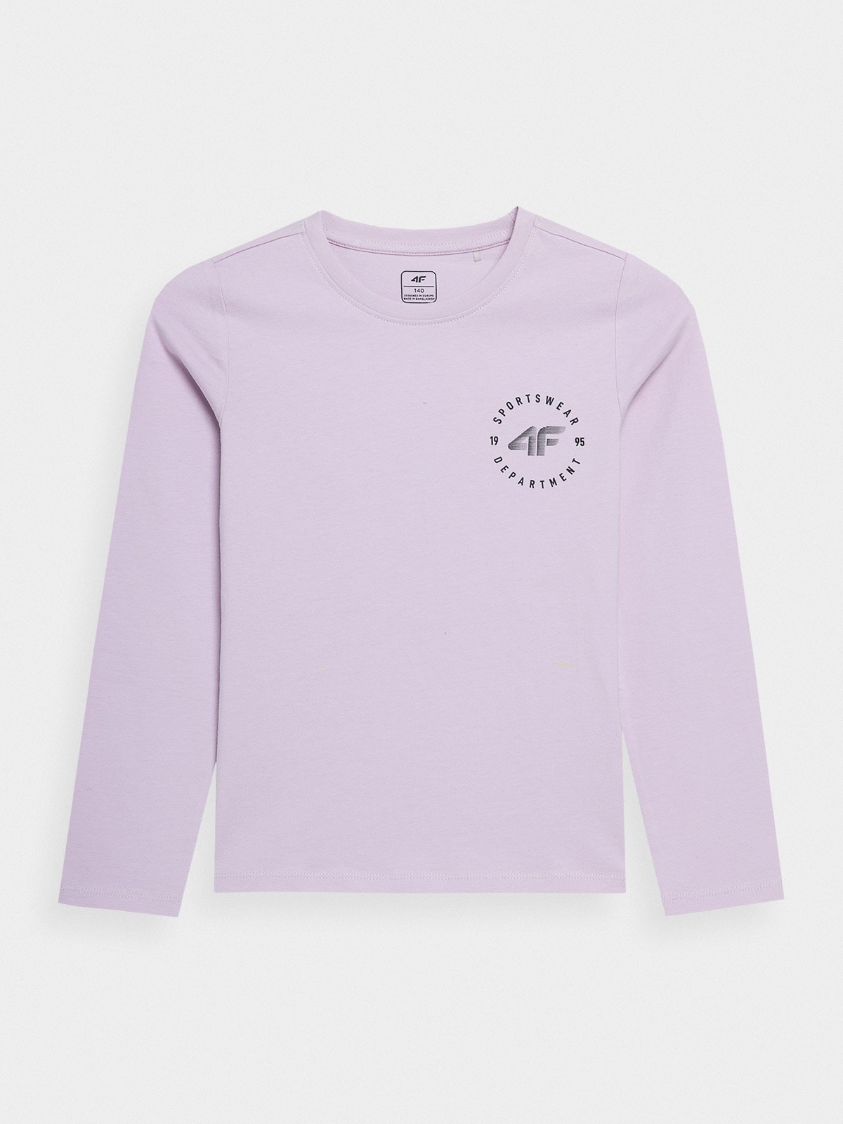 Longsleeve z nadrukiem dziewczęcy